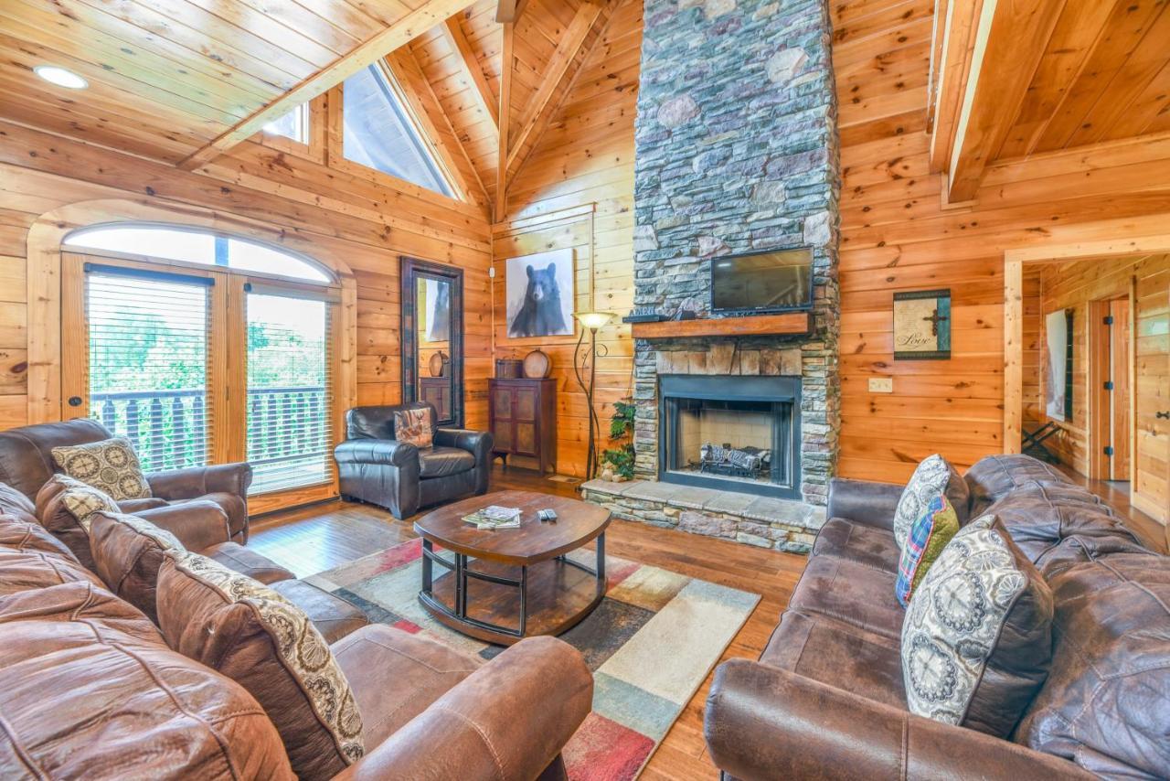 Smokystays 6 Bedroom Cabin Pigeon Forge Exterior foto