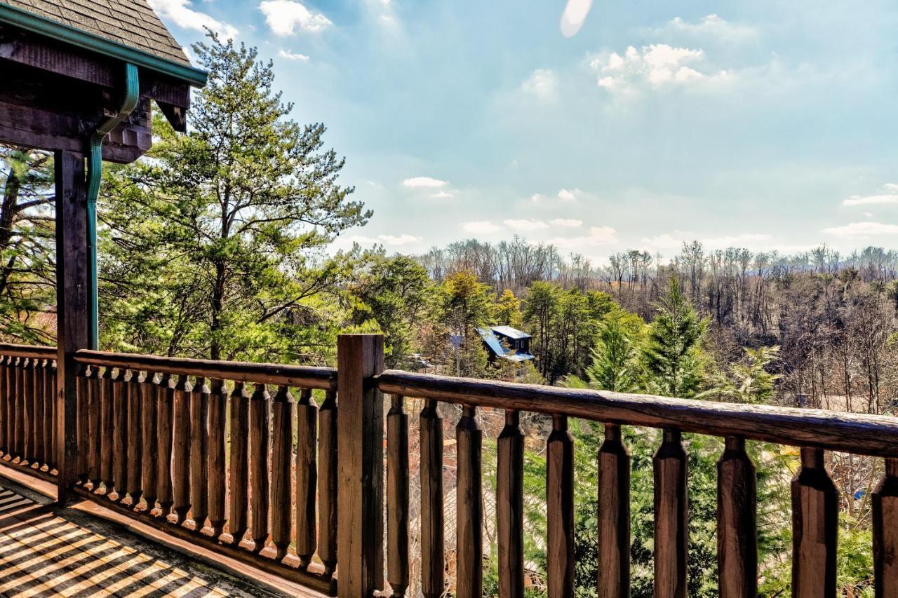 Smokystays 6 Bedroom Cabin Pigeon Forge Exterior foto