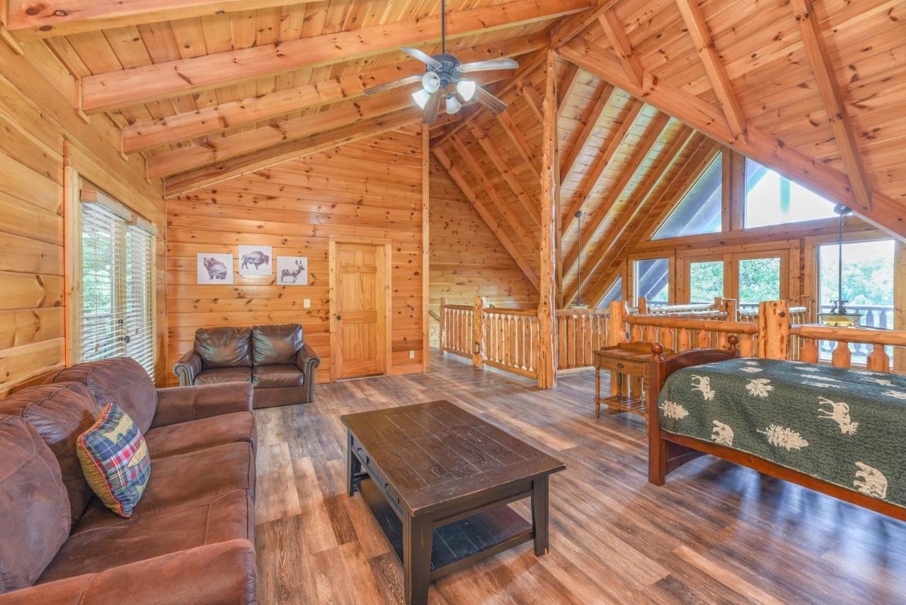 Smokystays 6 Bedroom Cabin Pigeon Forge Exterior foto