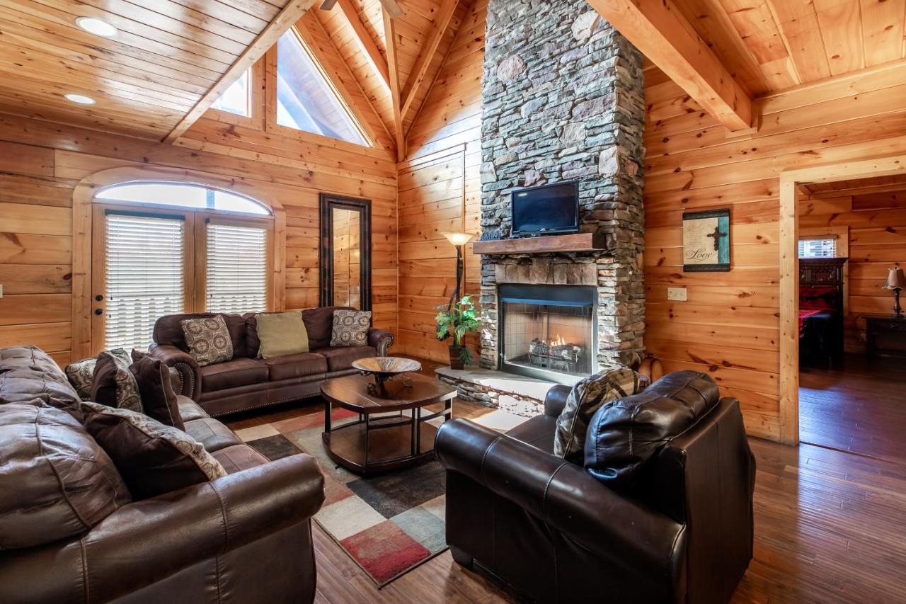 Smokystays 6 Bedroom Cabin Pigeon Forge Exterior foto